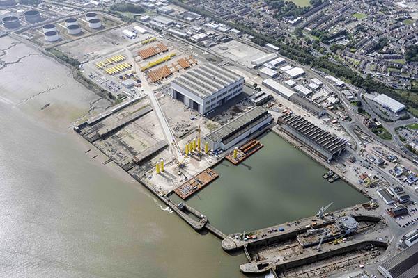 Cammell Laird aerial