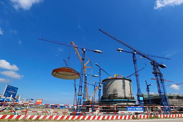 CGN plant construction