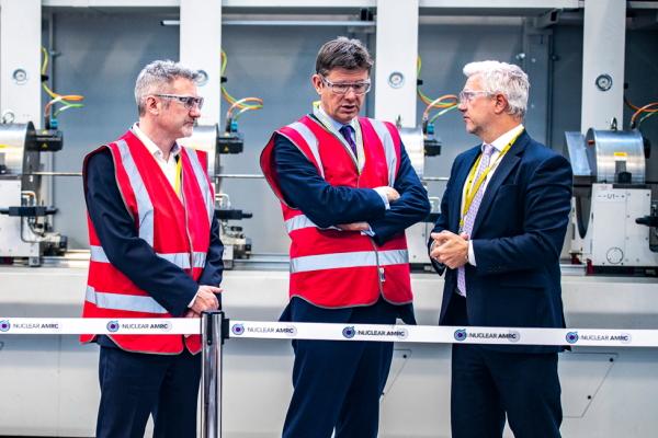 Greg Clark at Nuclear AMRC