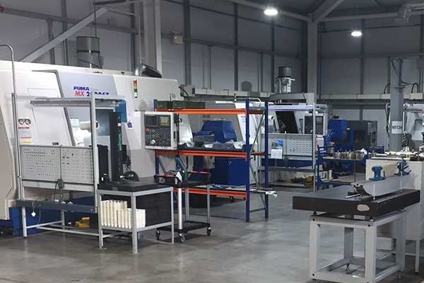 NEC machining area