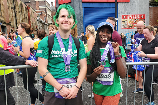 Nuclear AMRC engineers after running the Sheffield 10km race.