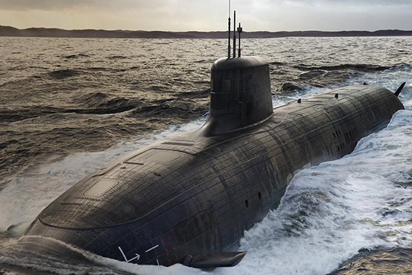 Concept design of the SSN-Aukus submarine