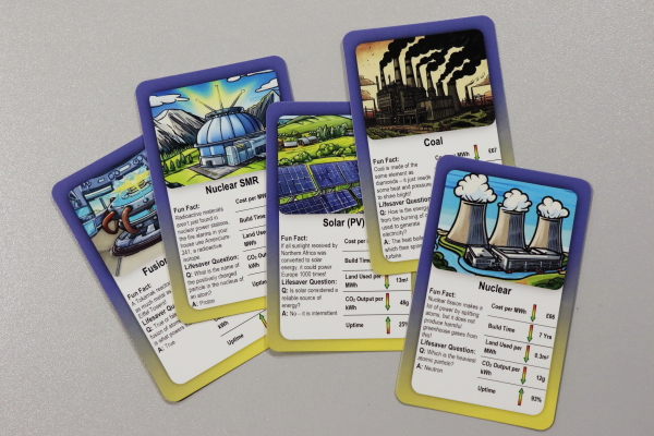 Power Clash cards from Energy Trumps